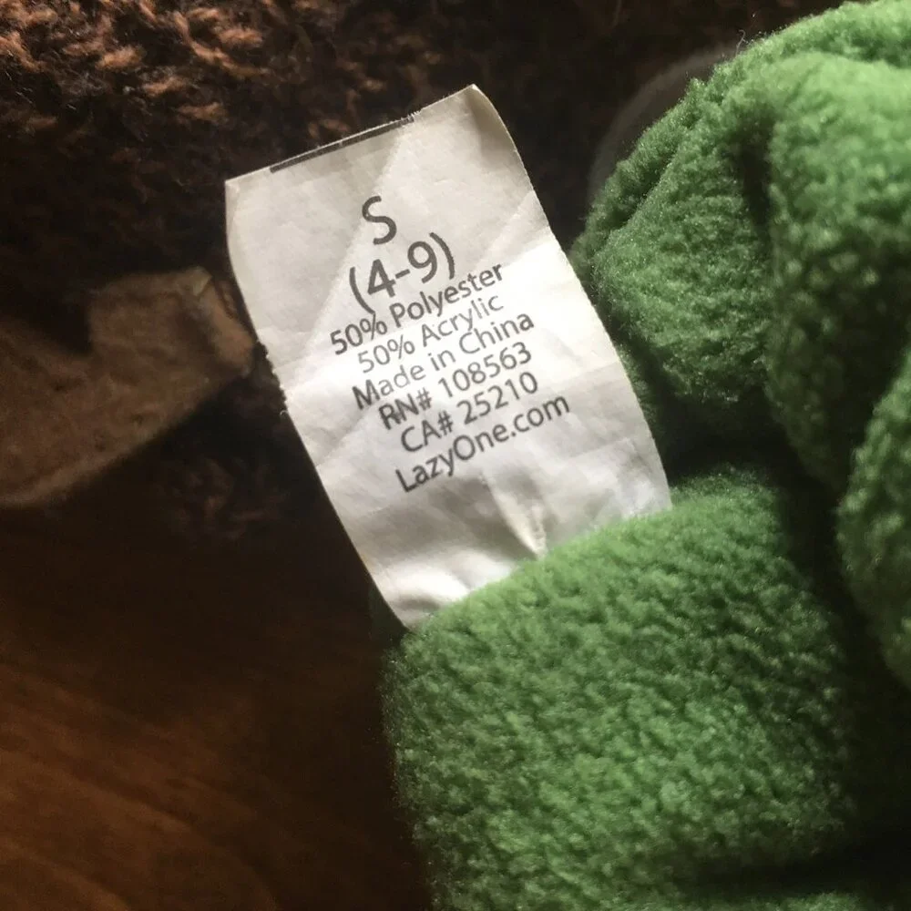 Lazy One toddler moose slippers